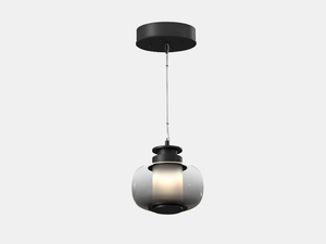 LUNA A X-SMALL - LED adjustable blown glass pendant lamp _ GABRIEL SCOTT